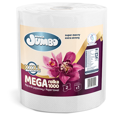 Paper towel Słonik Jumbo XXXL MEGA 1000 1 roll